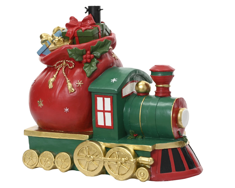 Christmas Tree stand Train with Christmas Tree - suitable for trees up to 8ft