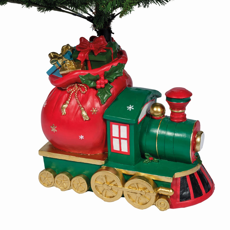Christmas Tree stand Train with Christmas Tree - suitable for trees up to 8ft