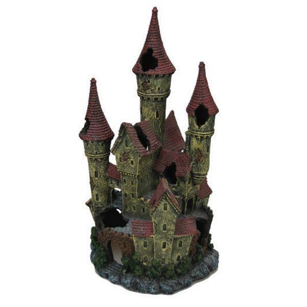 Betta Aquatic Ornament Large Castle (16cm x 15cm x 29cm)