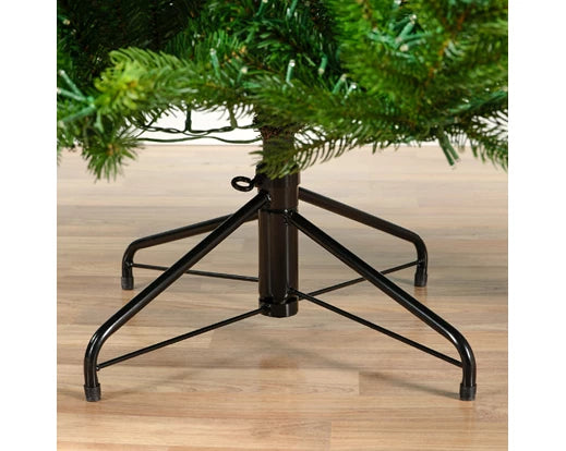 8 Foot Galloway Spruce Pre-Lit Christmas Tree With 5400 Warm White Lights (150cm x 240cm)