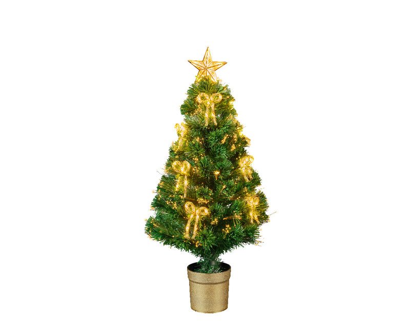 Fibre Optic Christmas Tree Cornwall 90cm (Reduced To Clear)