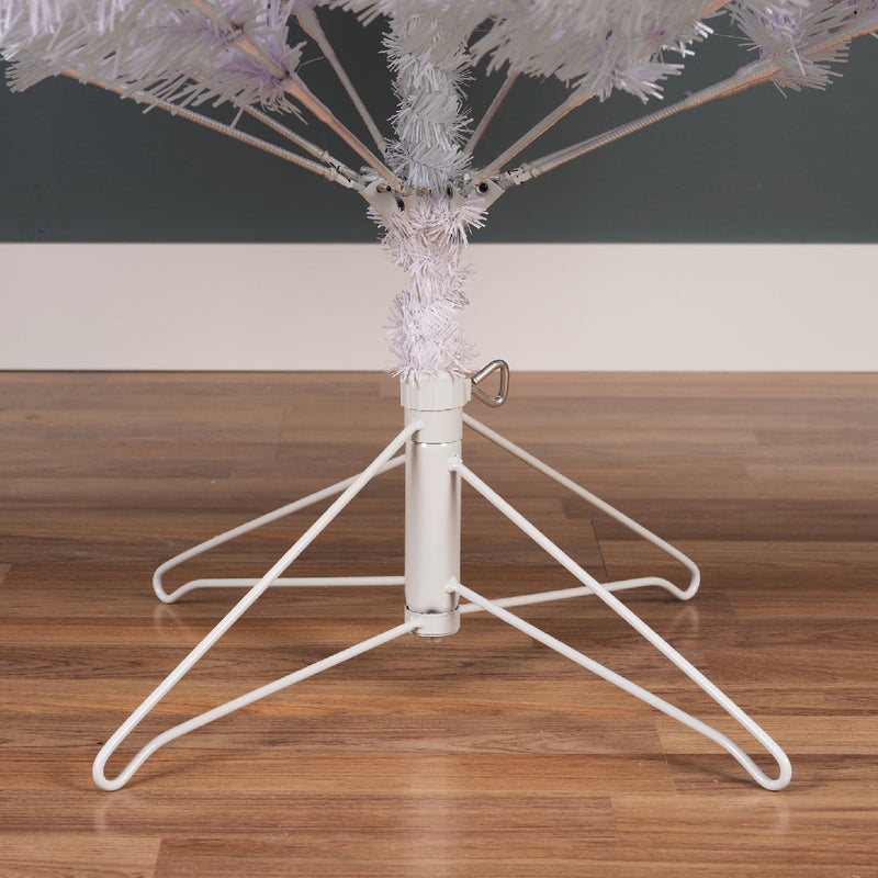 6 Foot Imperial Pine White Artificial Christmas Tree (117cm x 180cm)