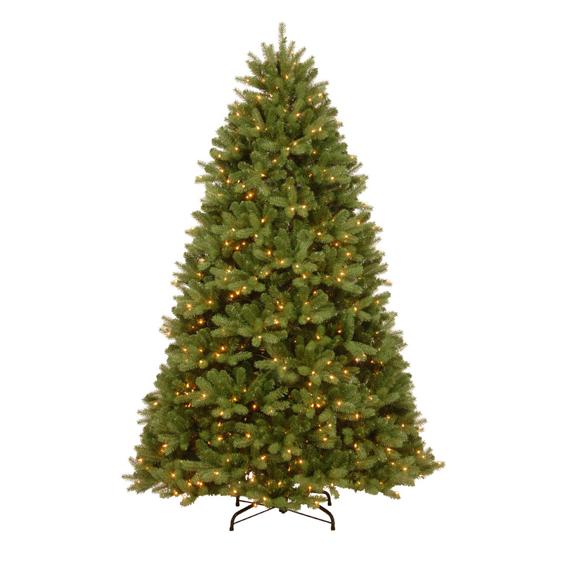 7.5 Foot Fairmont Cedar Pre-Lit Artificial Christmas Tree With 750 Warm White Lights