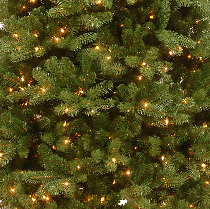 7.5 Foot Fairmont Cedar Slim Pre-Lit Artificial Christmas Tree With 450 Warm White Lights