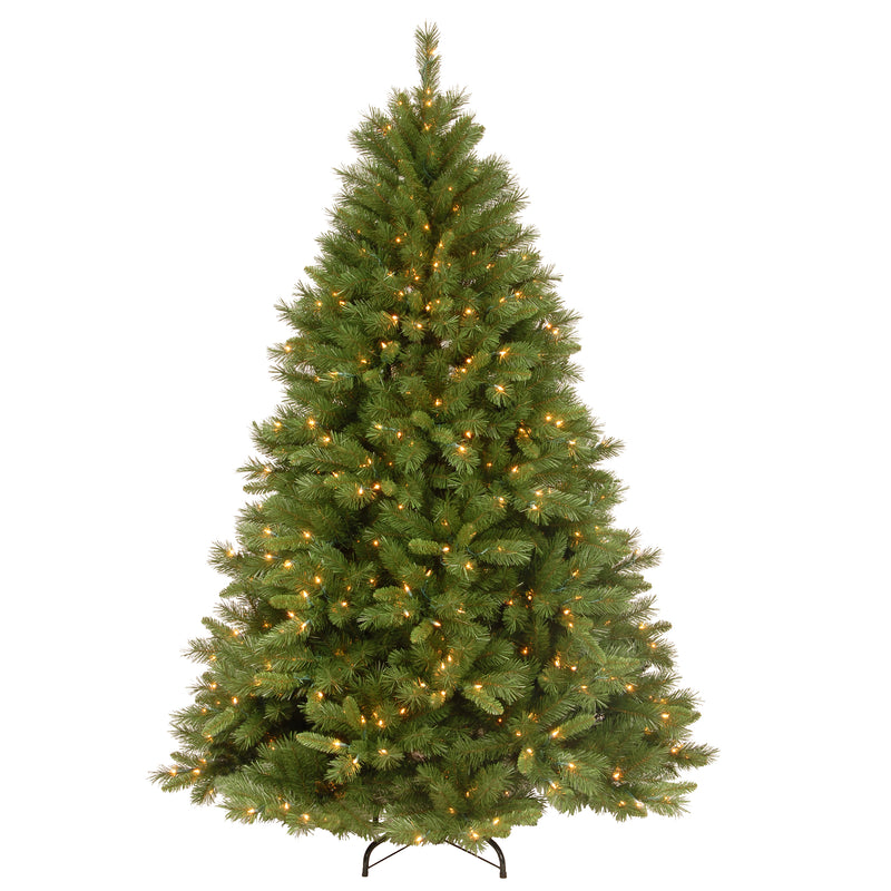 7.5 Foot Winchester Pine Pre-Lit Artificial Christmas Tree with 500 Warm White Lights
