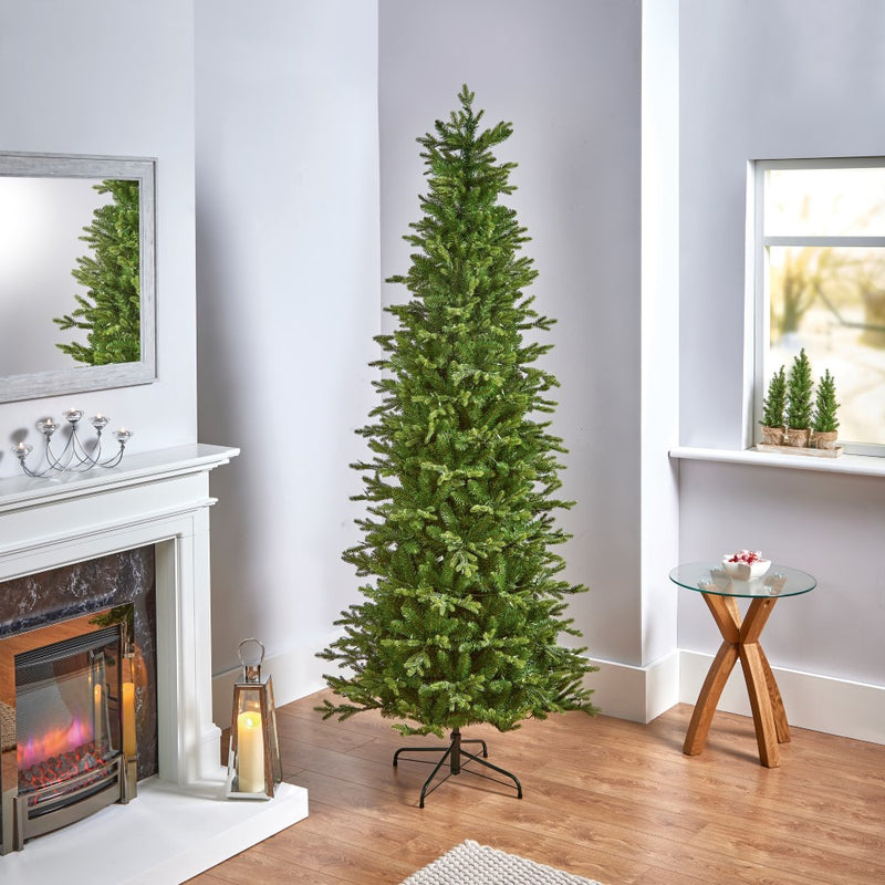 7.5ft Slim Ridgeway Fir artificial Christmas tree alternate product view