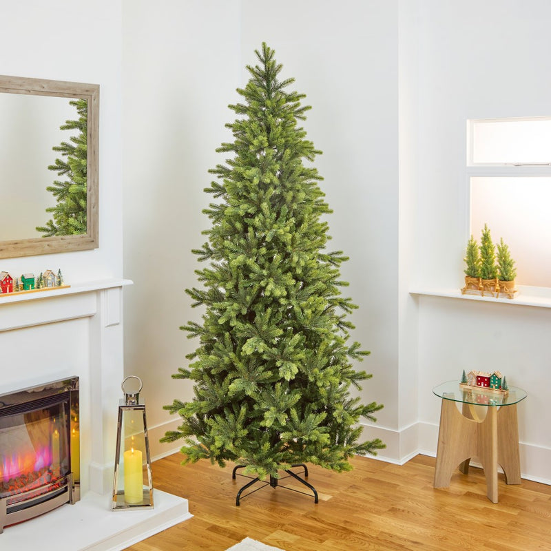 7.5ft Slim Westbury Spruce artificial Christmas tree alternate product view