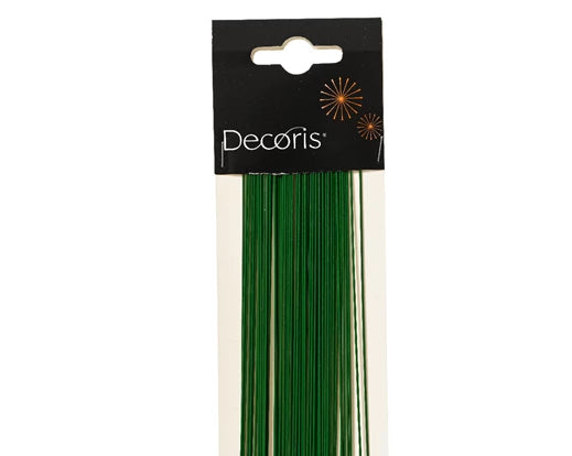 Green Iron Floristry Wire 41 cm