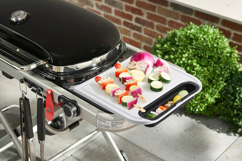 Weber Cutting Board with Catch Bin