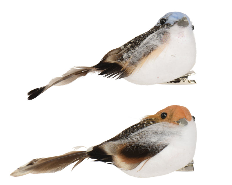 Bird Figure on Clip 8 cm – 2 Assorted Colours