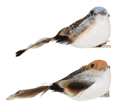 Bird Figure on Clip 8 cm – 2 Assorted Colours