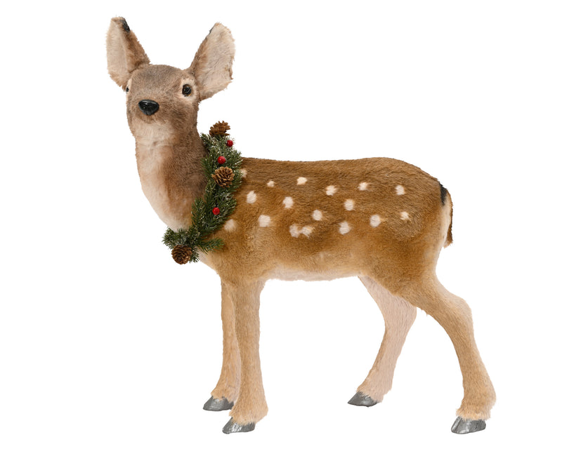 Deer Figure Brown 56 cm Polyester