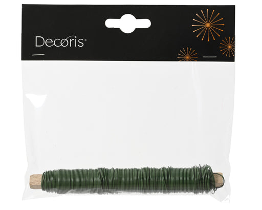 Green Iron Floristry Wire – 14 cm