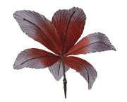 Amaryllis Flower on Clip 23 cm Assorted Velvet – alternate view
