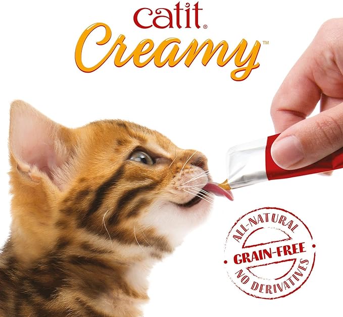 Catit Creamy Treats Salami and Prawn