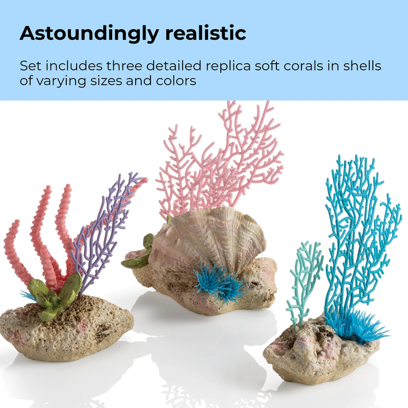 BiOrb coral fans & shells set