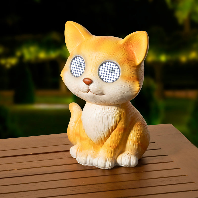 Solar cat polyresin