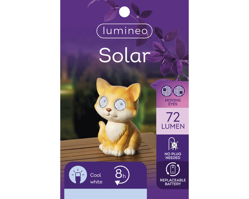 Solar cat polyresin