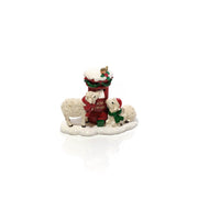 Sheep, Post Box & Robin Christmas Ornament