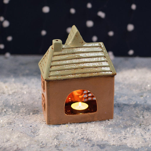 Toy Shop Stoneware Candle Holder