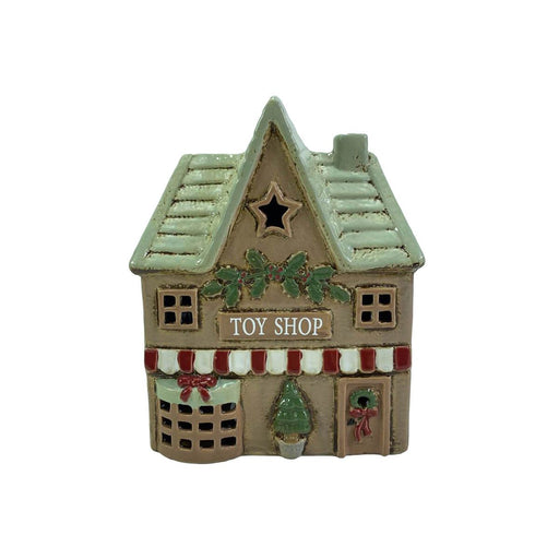 Toy Shop Stoneware Candle Holder