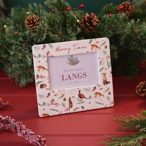 Merry Times Ceramic Photo Frame