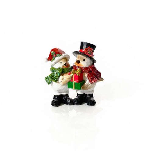 Mr & Mrs Robin Christmas Ornament