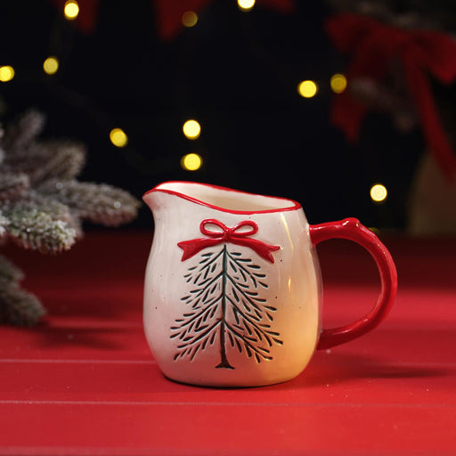 Christmas Ceramic Milk Jug