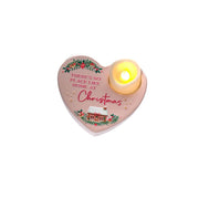Ceramic Heart Tealight Holder