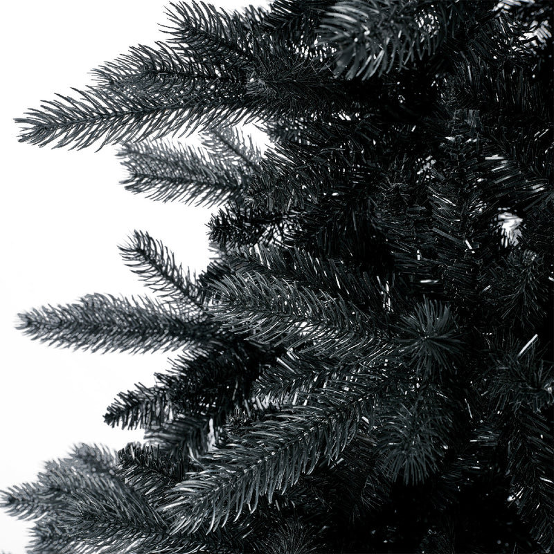 7ft Berlin Black Artificial Christmas Tree (210cm)
