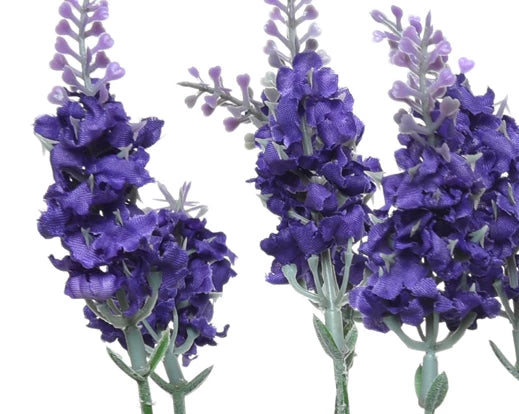 Artificial Lavender in a Pot