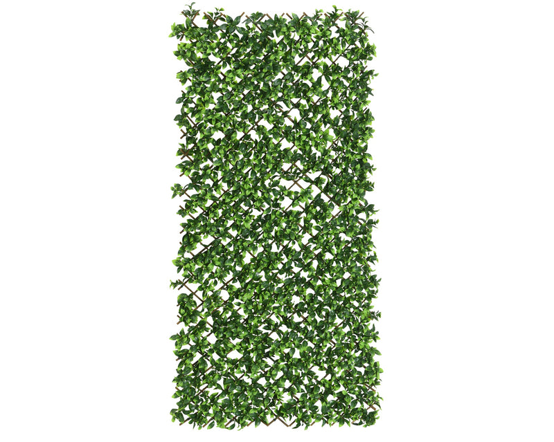 Everlands Artificial Hedge Expandable Screen - ivy leaf 180cm x 90cm