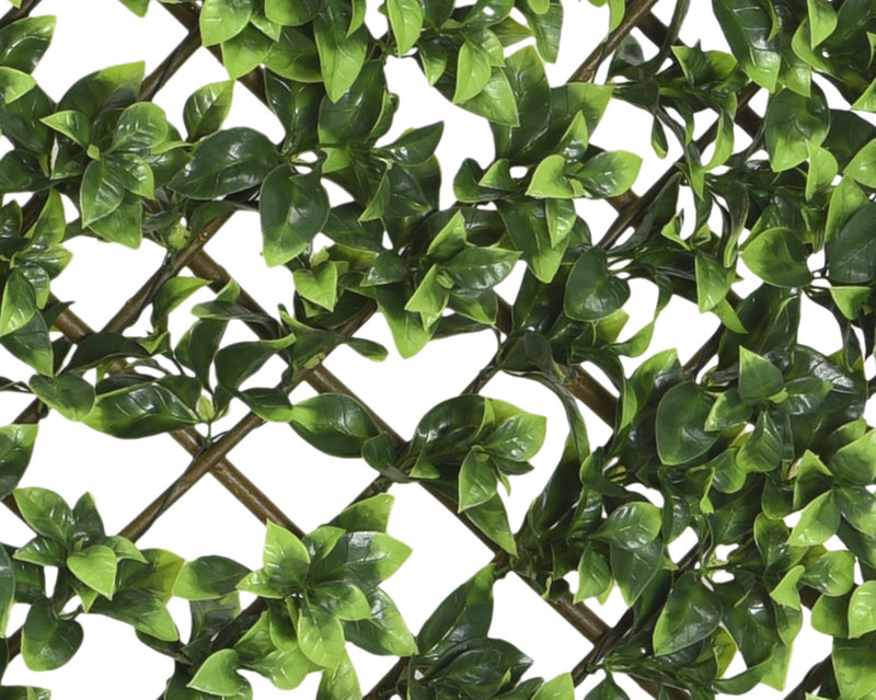 Everlands Artificial Hedge Expandable Screen - ivy leaf 180cm x 90cm