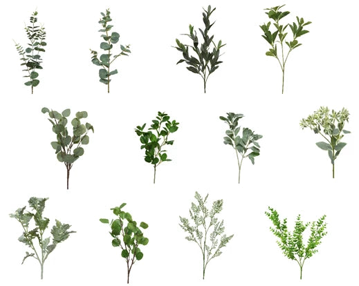 Leaves On Stem - Plastic