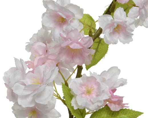 Artificial Blossom Cherry Branch - Pink