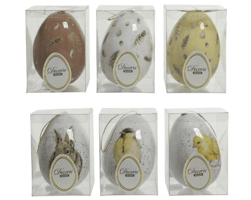 Easter Egg Hanging Decor (12x9cm)