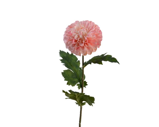 Artificial Dahlia On Stem - Pink (75x10cm)