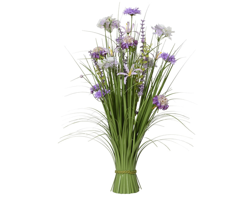 Grass purple colours