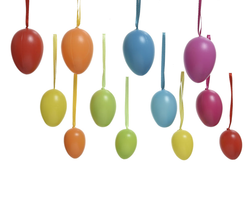 Easter egg plastic mix - Sold Separately