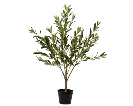 Artificial Olive Tree In Pot (100x50cm)