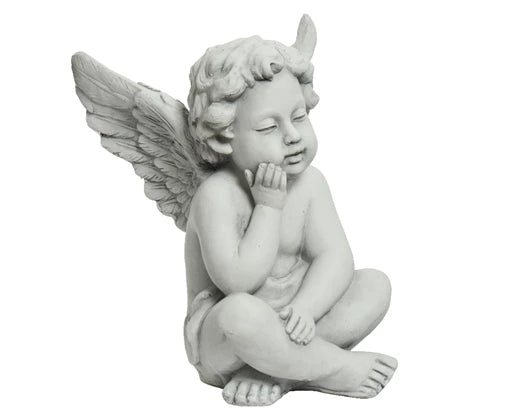 Baby Angel Sitting Statue (42.5x30cm)