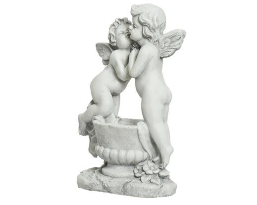 Angel Birdfeeder Statue