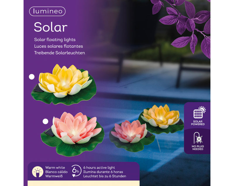 Lumino - Solar Floating Lotus