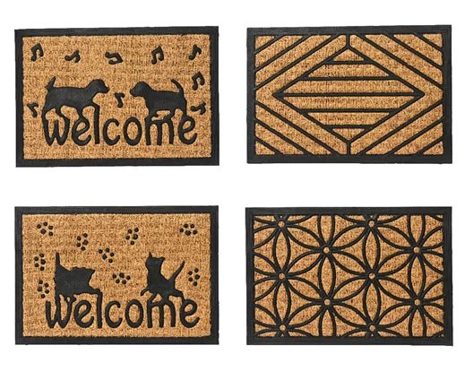 Welcome Mat for Indoor or Outdoor Use (60x40cm)