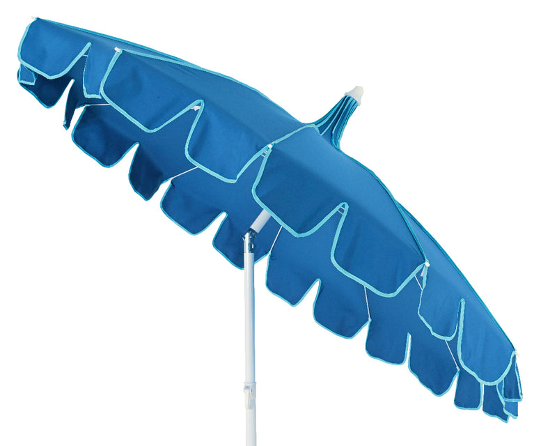 Outdoor Parasol - 1.95 metre Blue