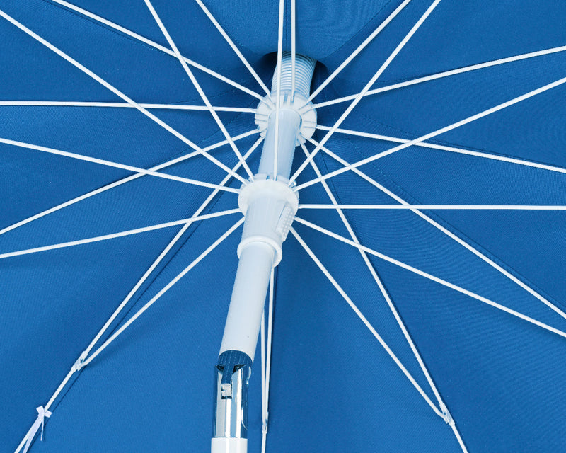 Outdoor Parasol - 1.95 metre Blue