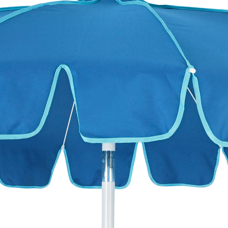 Outdoor Parasol - 1.95 metre Blue