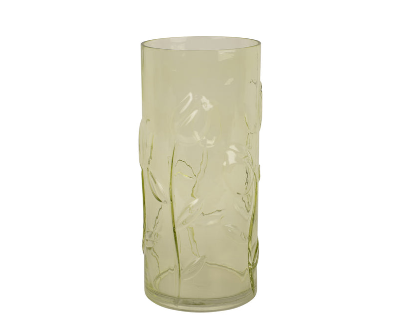 Vase glass spray color