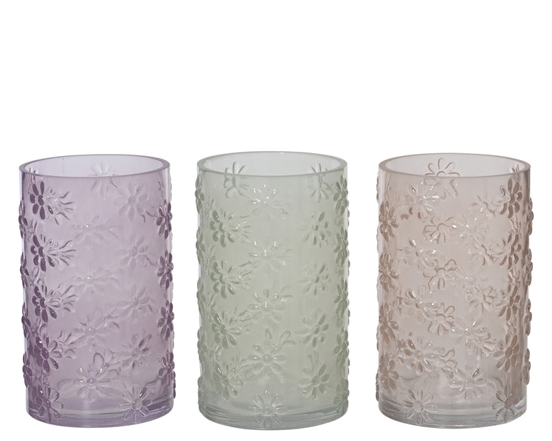 Vase glass clear - sold separately