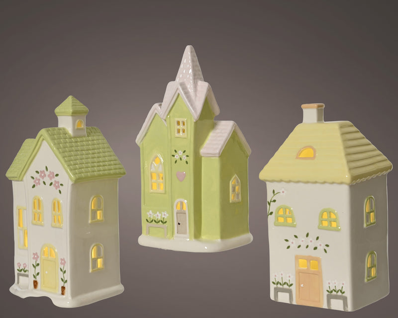 LED house porcelain - sold separately